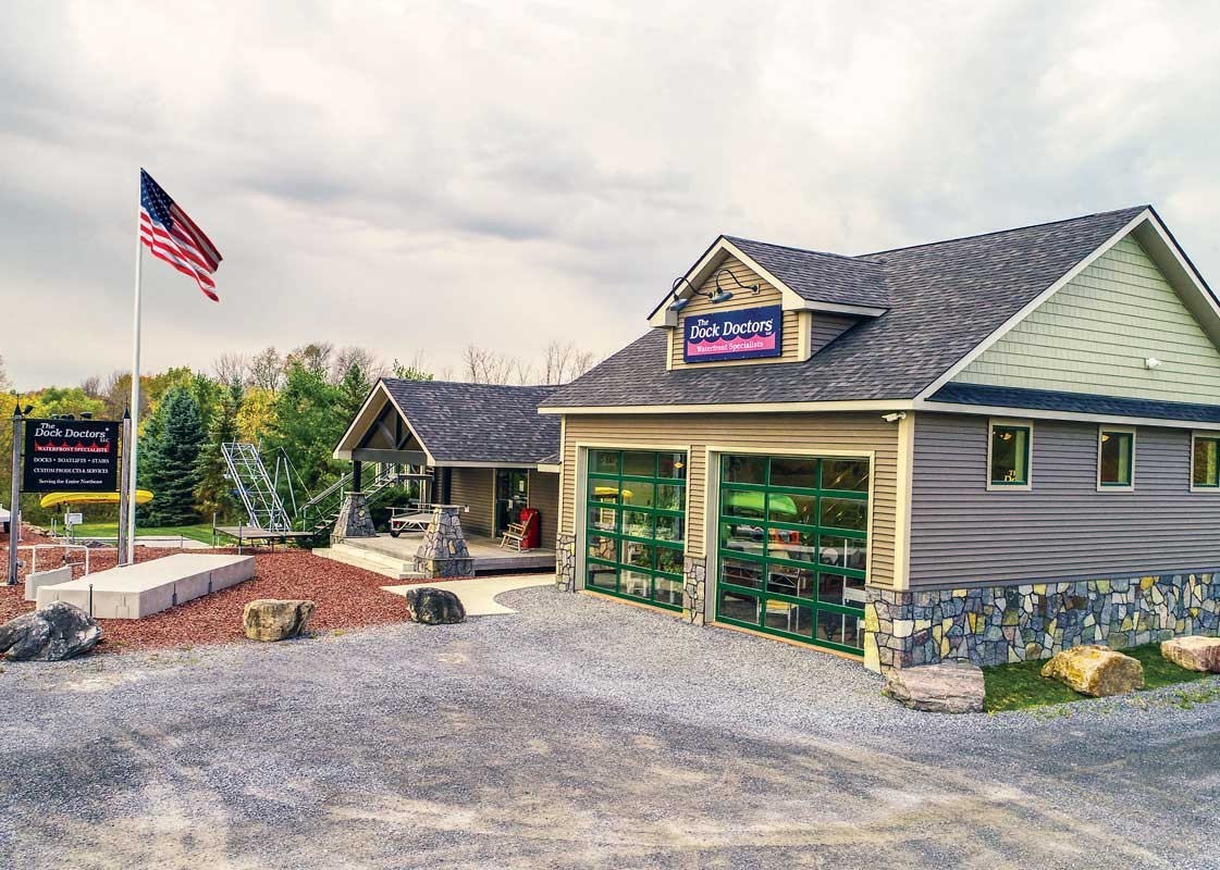 Our Ferrisburgh Vermont year-round showroom and outdoor display